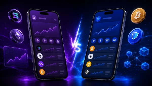 Phantom vs Trust Wallet: Kuri Kriptovaliutų Piniginė Geresnė 2026 Metais?
