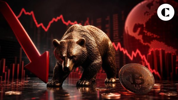 Bitcoin kaina krenta didėjant JAV obligacijų pajamingumui ir makroekonominiams sunkumams