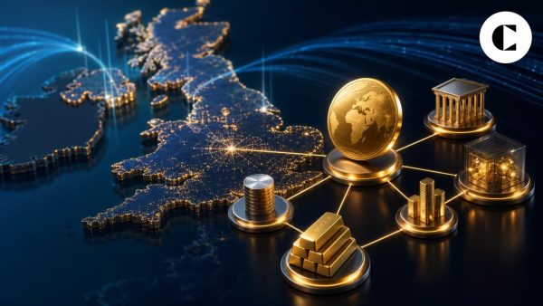 Coinbase pristato išvestinių finansinių priemonių prekybą Jungtinės Karalystės profesionaliems investuotojams
