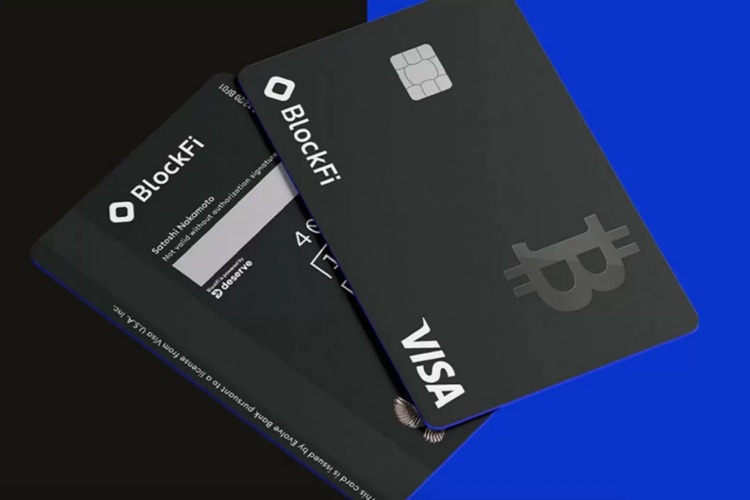 Ar galiu naudoti "BlockFi" kredito kortelę bitkoinams pirkti?
