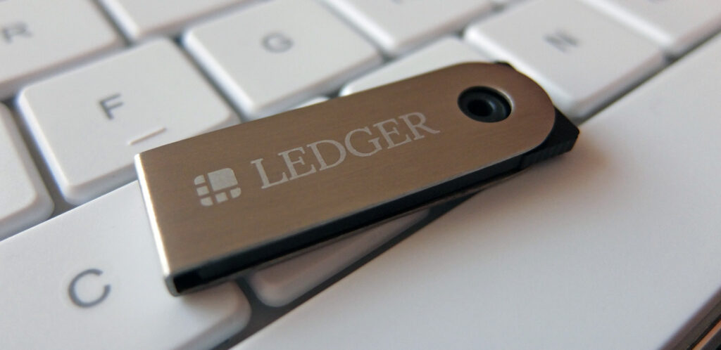 Štai kaip naudotis "Ledger Nano S":